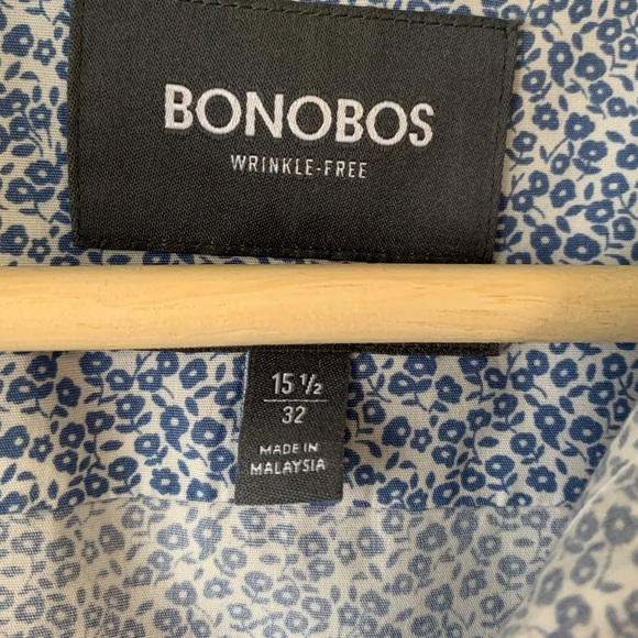 Bonobos Wrinkle Free Long Sleeve Button Down Dress Shirt - Picture 2 of 4